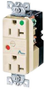Connector, Duplex Receptacle, 20A, 125Vac, Ivory; Connector Type Hubbell Wiring Devices - 88H7592 - Newark, An Avnet Company