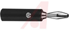Banana Plug; Plug; Black; 1-9/16 in.; 5/16 in. - 70020794 - Allied Electronics, Inc.