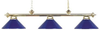 167-PB-BLUE Island/Pool Table-3 Light Bar - 406132 - Capital Lighting, Inc.