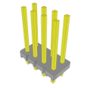 Headers, Male Pins - 612-MTLW-104-08-G-D-389-ND - DigiKey