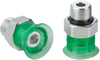 Flat suction cup (round) for dynamic handling of cardboard and rigid packaging SPF 10 ED-65 M5-AG - 10.01.01.13237 - Schmalz Inc.