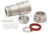 N Female (Jack) Connector For RG214, RG213, RG393, RG8, RG225, RG215, RG9 Cable, Clamp/Solder (Captive Contact) -- FMCN1419