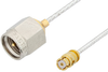 SMA Male to SMP Female Cable 48 Inch Length Using PE-SR047FL Coax - PE36164-48 - Pasternack