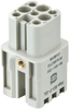 Insert, Receptacle, 8Pos, 3Row; Product Range Harting - 31T8129 - Newark, An Avnet Company