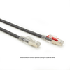 2FT Black CAT5e 100MHz Patch Cable F/UTP CM Locking Snagless - C5EPC70S-BK-02 - Black Box