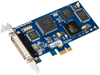 Low Profile PCI Express 1-Port RS-232, RS-422, RS-485, RS-530, RS-530A, V.35 Synchronous Serial Interface (uses Z16C32) -- 5104e