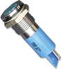 Panel Mount Indicator, Led, 14Mm, Blue, 3.2V; Led Color Apem - 15R9878 - Newark, An Avnet Company