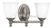 Two-Light Wall Bracket Light Fixture - P3028-03 - bulbs.com