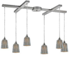 31141/6GRY Island/Pool Table-4 Light + - 345461 - Capital Lighting, Inc.