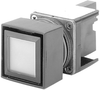 Amber Lens 22.5 mm Square PB -- 800MB-CQAL24AAK - Image