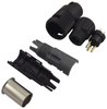 Circular Connector, 710 Series, Plug, 3, Pin, Solder, Cable Mount Rohs Compliant Binder - 23M9594 - Newark, An Avnet Company