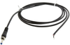 Cable, 2Mm Dc Pow Plug-Free End, 2M, Blk; Connector Type A Switchcraft/conxall - 03AC1196 - Newark, An Avnet Company