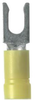 Terminal, Fork Tongue, M5, 10Awg, Yel; Product Range Panduit - 48AC9763 - Newark, An Avnet Company