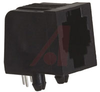 Jack; PCB Mounted Jack; 4; Polyester (PBT); Phosphor Bronze; 0.638 in. - 70042943 - Allied Electronics, Inc.