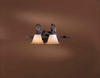 Bathroom Fixtures-Two Lights - 252951 - Light Center (The)