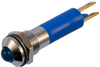 Panel Mount Indicator, Led, 8Mm, Blue, 12V; Led Color Wamco - 86T5532 - Newark, An Avnet Company