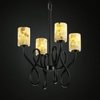 ALR-8910-10-MBLK Mid. Chandeliers-Glass Up - 671138 - Capital Lighting, Inc.