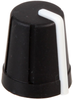 Knob, Soft Touch, D Shaft, Black; Shaft Type Multicomp - 74M0188 - Newark, An Avnet Company