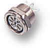 Connector, Din, Jack, 8 Position; Gender Deltron Components -- 02M0536