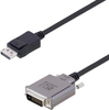 Audio/video Cable, Dp-Dvi-D Plug, 1Ft; Connector Type A L-Com - 78AC5255 - Newark, An Avnet Company