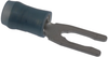 Terminal, Spade/fork, #6, Crimp, Blue; Product Range Amp Te Connectivity - 66H7108 - Newark, An Avnet Company