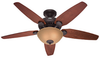 The Stratford® Five Minute Fan - 52" - 28686 - Hunter Fan Company