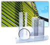 UV Resistant Clear PVC Pipe -- EnviroKing - Harvel - Image