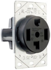 Straight Blade Power Receptacle -- 3864 - Image