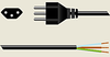 Swiss Power Cord -- A7312 - Image