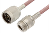 N Male to N Female Cable 60 Inch Length Using RG142 Coax - PE3996-60 - Pasternack