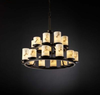 FAL-8767-10-DBRZ Mid. Chandeliers-Pillar Candle - 497846 - Capital Lighting, Inc.