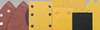 Dynabrade Coated Aluminum Oxide Hook & Loop Disc - 80 Grit - 6 Vacuum Holes - Disc Shape: Tear-Drop - 93678 - 616026-93678 - R. S. Hughes Company, Inc.