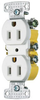 Duplex/Single Receptacle - RR15W - Hubbell Incorporated