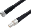 Rf Cable, 4.3/10 Plug-N Bhd Jack, 1.5Ft; Connector To Connector L-Com - 84AH3935 - Newark, An Avnet Company
