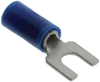 Terminal, Spade/fork, #6, Crimp, Blue; Product Range Amp Te Connectivity - 96F7282 - Newark, An Avnet Company