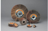 Standard Abrasives 611428 A/O Aluminum Oxide AO Flexible Flap Wheel - 1 in Face Width - 1 in Diameter - 1/4 in Center Hole - 42671 - 051115-42671 - R. S. Hughes Company, Inc.