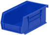 Akro-Mils Akrobin 10 lb Blue Industrial Grade Polymer Hanging / Stacking Storage Bin - 7 3/8 in Length - 4 1/8 in Width - 3 in Height - 1 Compartments - 30220 BLUE - 30220 BLUE - R. S. Hughes Company, Inc.