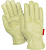 Red Steer 1512 White Medium Grain Cowhide Leather Driver's Gloves - Keystone Thumb - Uncoated - 1512 MD - 1512 MD - R. S. Hughes Company, Inc.