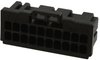 Rcpt Housing, 20Pos, Gf Polyester, Black; Product Range Te Connectivity - 38AC2715 - Newark, An Avnet Company