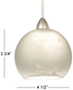 MP-LED599-WT/BN Mini Pendants-Cable - 377355 - Capital Lighting, Inc.