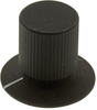 Straight Knurled Knob With Ind, 6.38Mm; Shaft Type Alcoswitch Te Connectivity - 44F1943 - Newark, An Avnet Company