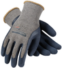 PIP Microfinish 39-C1600 Blue/Gray Medium Cotton/Polyester Cut-Resistant Gloves - EN 388 2 Cut Resistance - Latex Palm & Fingers Coating - 10.2 in Length - 616314-50473 - 616314-50473 - R. S. Hughes Company, Inc.