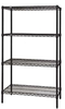 Quantum Black Wire Shelving Units -- 55038 - Image
