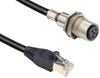 Cable Assy, 5P M12 Rcpt-Rj45 Plug, 19.7; Connector Type A Amphenol Ltw - 51AK2598 - Newark, An Avnet Company