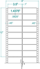 General Purpose Label - Pinfeed - 120352 - Western Numerical Control