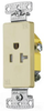 Duplex/Single Receptacle - RRD201ITR - Hubbell Incorporated