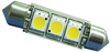 Led Bulb, Festoon, Cool White, 500Mw; Lamp Base Type Multicomp Pro - 78T6869 - Newark, An Avnet Company