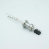 Thermocouple-Power Feedthrough, 1 Pair Type J, w/ Miniature TC Connector, 1000 Volts, 5 Amps, 2 Pins, 1.33″ Conflat Flange - A0436-4-CF - MPF Products, INC.