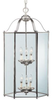 5233-962 Foyer/Hall Lanterns-Glass w/Frame - 716447 - Capital Lighting, Inc.