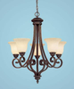 Mid. Chandeliers-Glass Up - 406848 - Capital Lighting, Inc.